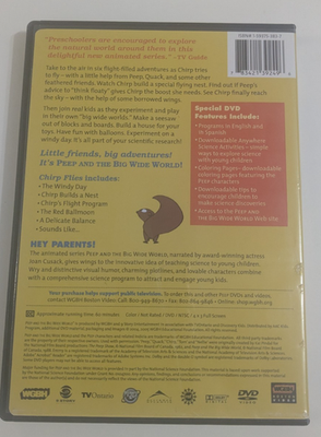 Peep and the Big Wide World - Chirp Flies DVD 2004 | eBay