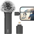  WM-10 Wireless Microphone USB-C Lavalier Clip-On Mic For Android Smartphone 