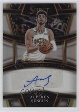 2022-23 Panini Select Signature Selections Alperen Sengun #SS-ASG Auto 06mc