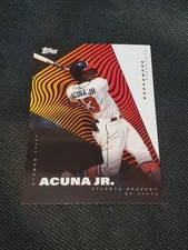2019 Topps Progression • SOPHOMORE STANDOUTS #SS1 • 2ND YEAR CARD • RONALD ACUNA
