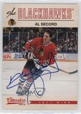2012-13 Panini Classics Signatures Auto Al Secord #22 Auto 1q2