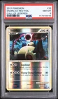 2011 POKEMON CALL OF LEGENDS #33 SNORLAX-REVERSE FOIL PSA 8 NM-MT