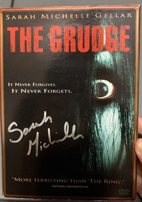 The Grudge DVD Signed by Sarah Michelle Gellar Horror Movie