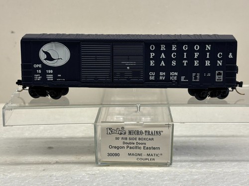 Micro trenes Kadee escala N MTL 30090 Oregon Pacífico y este OPE 15199 vagón de caja | Condition: New