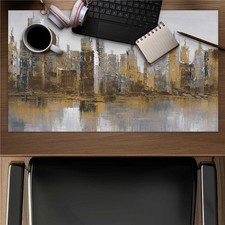 Begin Home Decor C1DM1424H18RD9 14 x 24 in. Gloomy Cityscape - Yellow Gaming ...