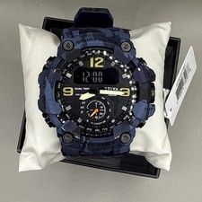 Activa X Invicta BlackOps Digital Men s Watch 56mm,Camouflage,Blue ACW1637-003
