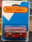 Matchbox Lesney Superfast No. 17 - Londoner Bus 'Laker Sky Train' London red bus