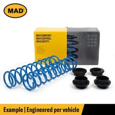 Muelles traseros helicoidales auxiliares suspensión MAD Skoda Superb II. 3T4. 3T5