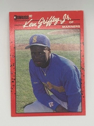 1990 Donruss - Ken Griffey Jr #365 . After Inc in the Copyright on Back