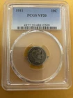 1911 ￼Barber Dime  VF 20 PCGS Postage Is At Cost