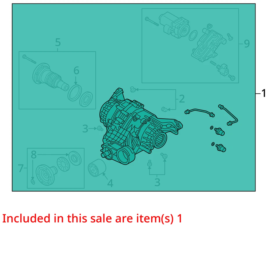 Audi S5 S4 Rear Quattro Torque Vectoring Differential Assembly 2018 - 2024 OEM - Image 3 of 4