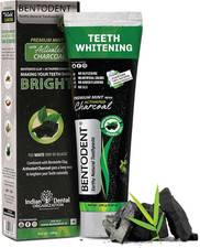Activated Charcoal Toothpaste Whitening Natural No Fluoride No SLS 100g