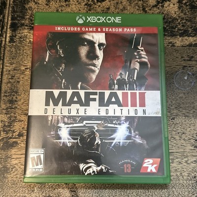 Mafia III: Deluxe Edition Microsoft Xbox One 2016 Complete in Box