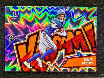 2024 Panini Absolute Malik Nabers Kaboom! Case Hit SSP #6 New York Giants
