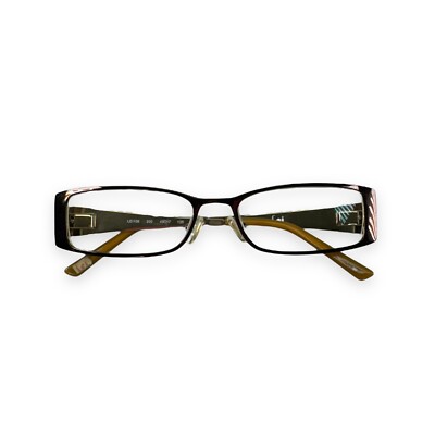 L.e.i. LEI 106 200 ESPRESSO BROWN EYEGLASSES GLASSES LEI106 49-17-135mm