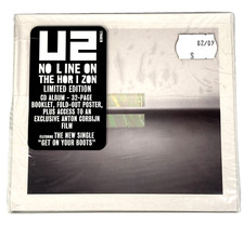 U2 No Line On The Horizon 2009 CD Album Limited Edition Brand New & Sealed