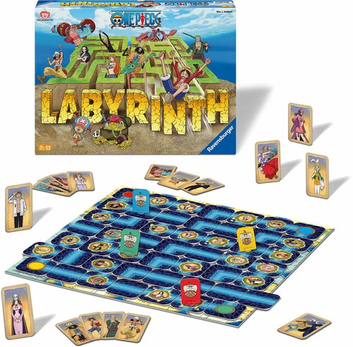 Ravensburger Familienspiel Such- und Schiebespiel One Piece Labyrinth 22887 - Bild 4 von 4