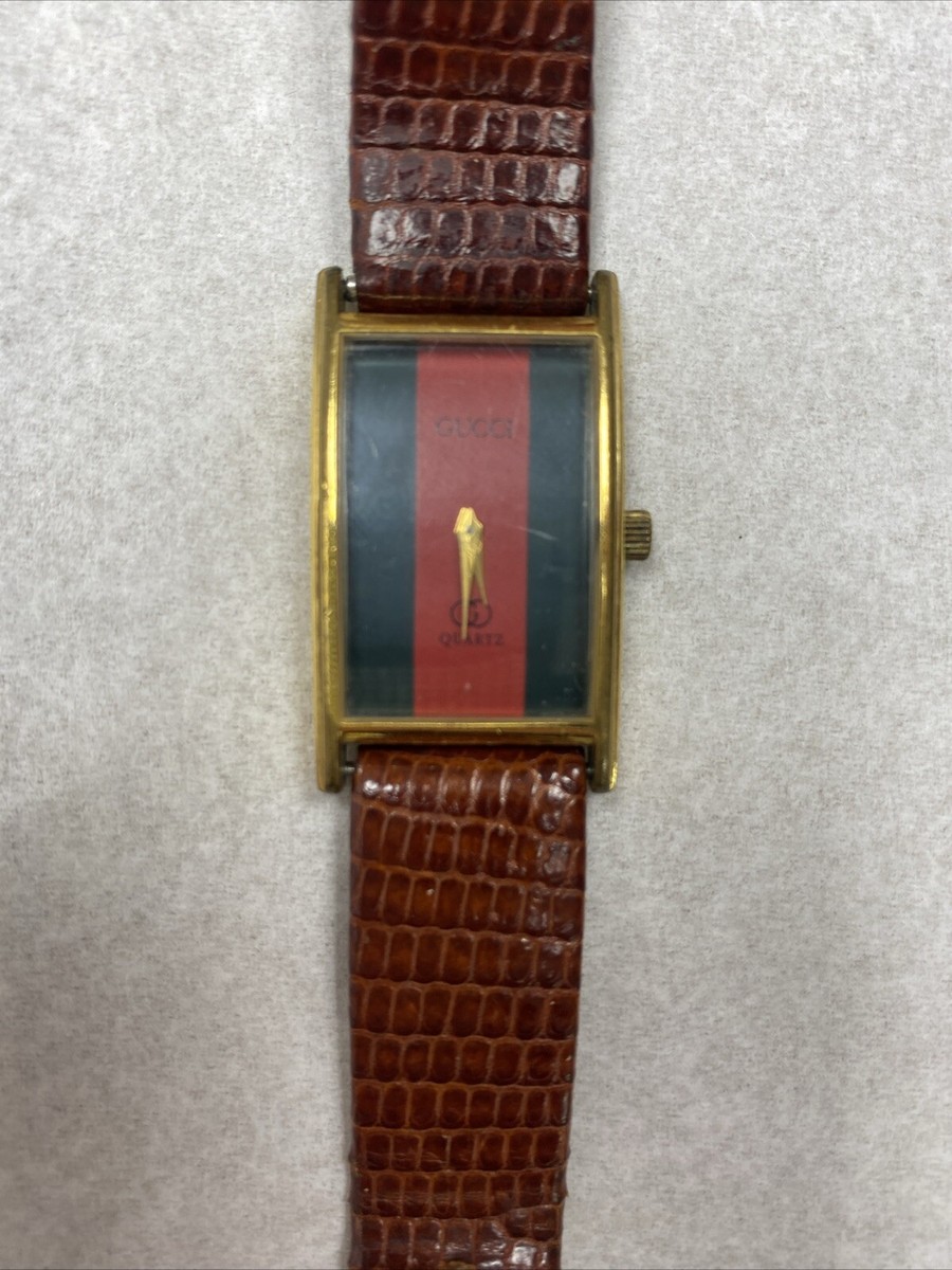 GUCCI ケリーウォッチ　レザーバンド Gucci leather watch - Gem