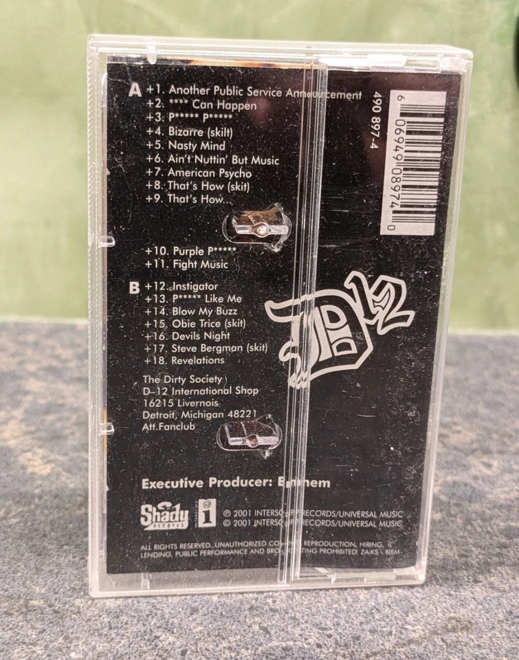 D12 / Eminem – Devils Night, Official Poland/Europe cassette - Image 3 of 4