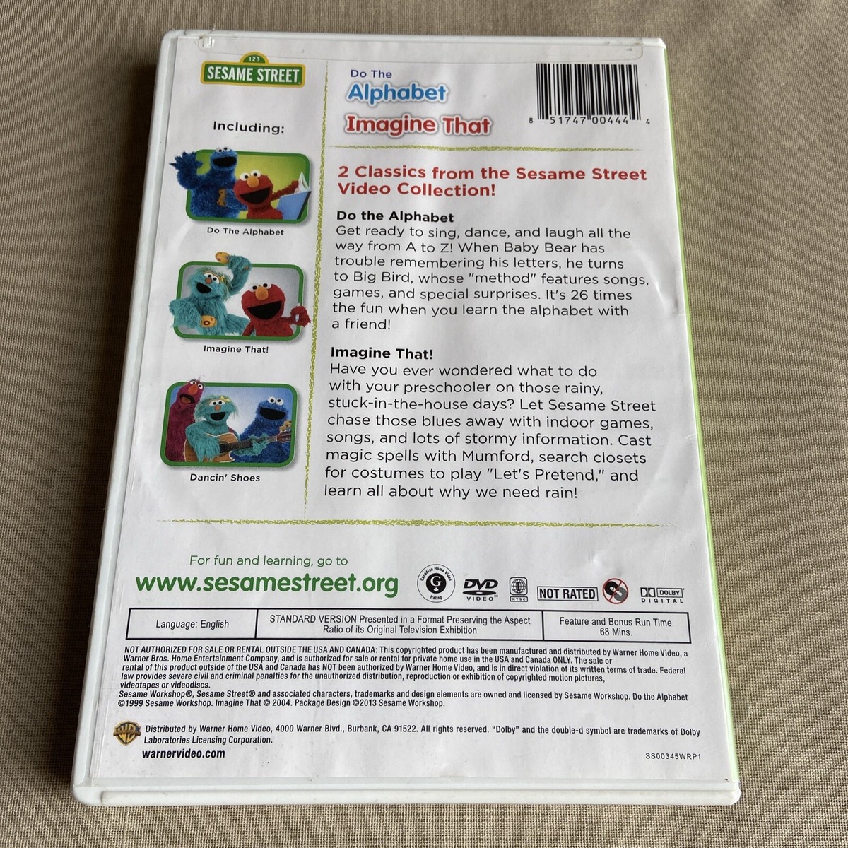Sesame Street: Do the Alphabet & Imagine That (DVD Set