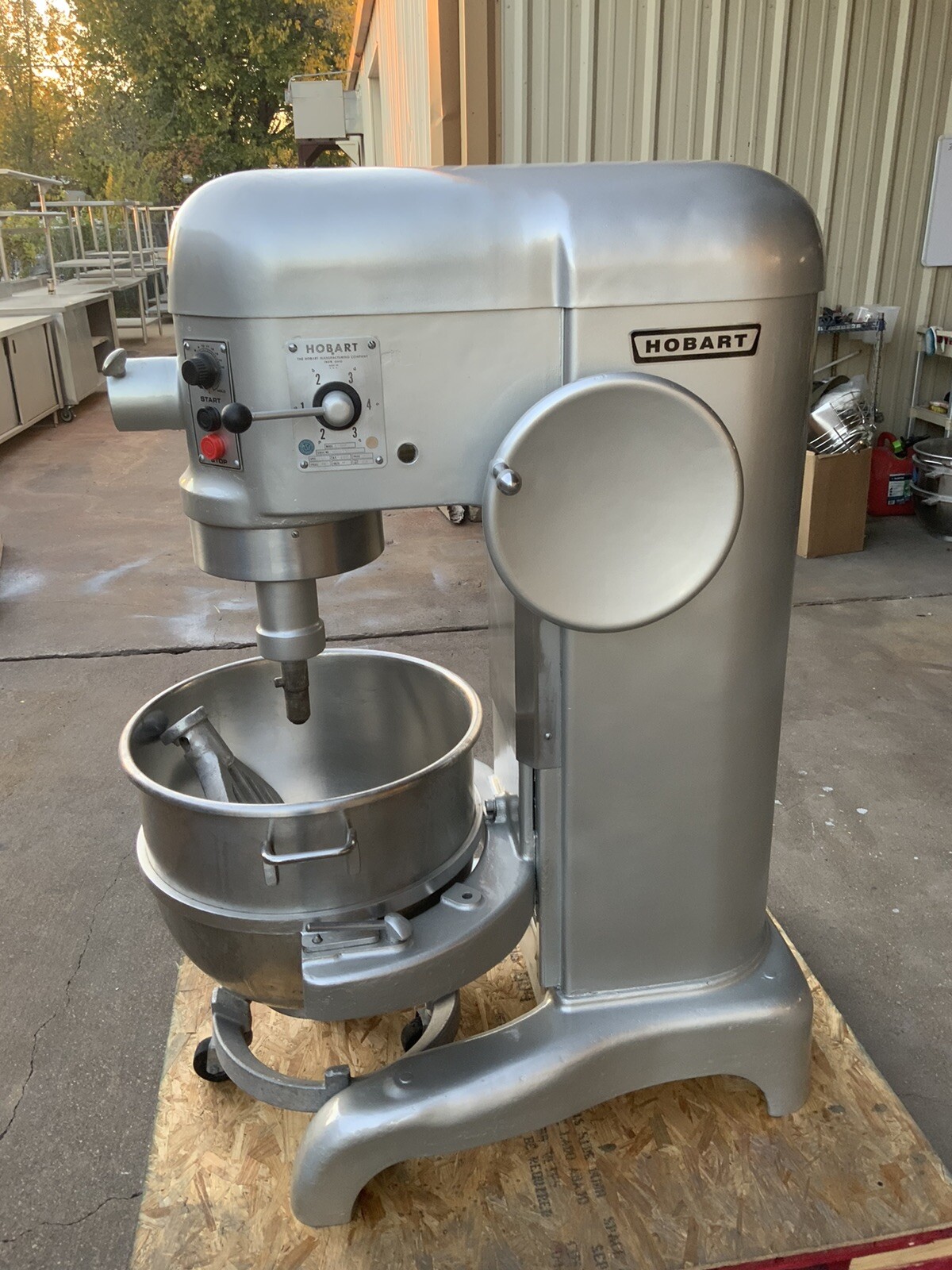Hobart 80qt Dough mixer L800 Pizza Bakery Donut bowl Bread Pastry