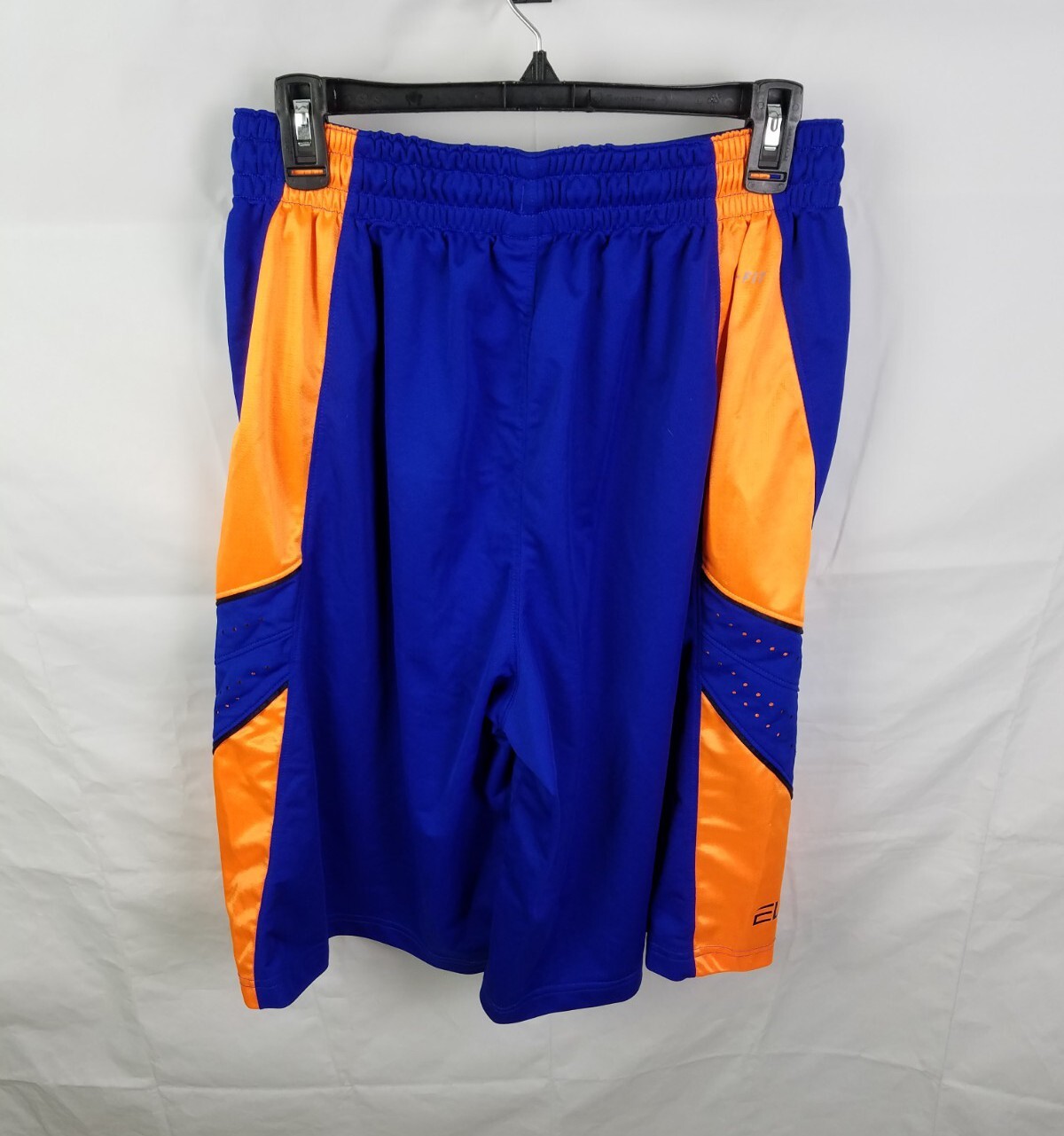 Nike DriFit Elite Basketball Shorts Blue Orange Pock… Gem