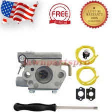 Carburetor Assembly & Fuel Filter for Walbro WT-682-1 WT-682 Repe MTD 753-04408