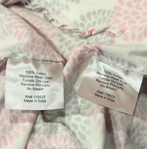 Baby Be Mine Postpartum Maternity Nursing Robe Pants Floral Hospital Size L/XL - Picture 6 of 10