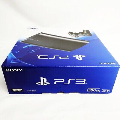 NEW SONY PS3 Playstation 3 500GB Console System Charcoal