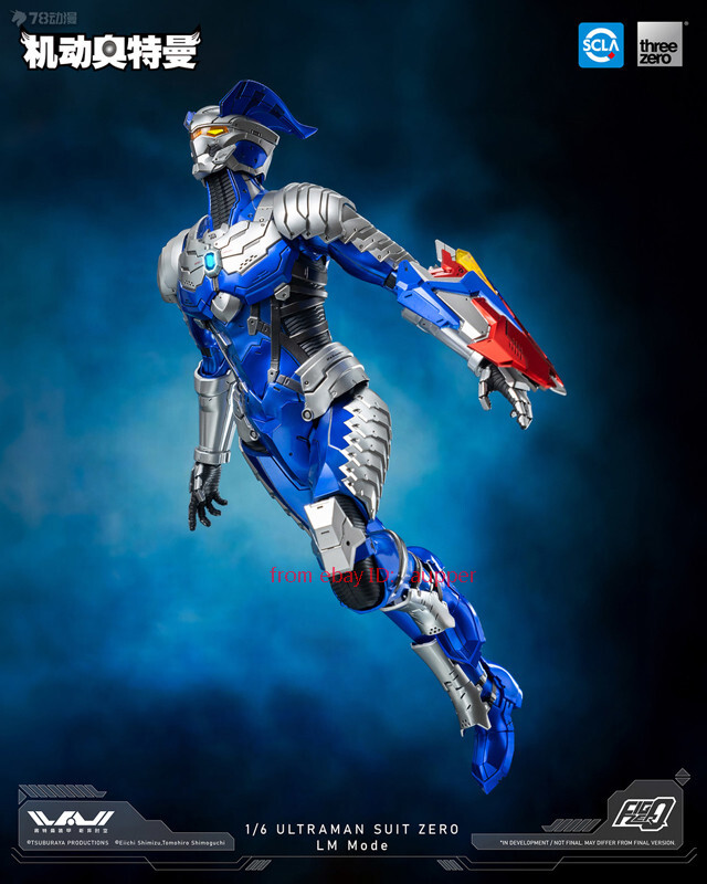 Threezero 3a Figzero Series Ultraman Suit Zero Lm Mode Ver. 1/6