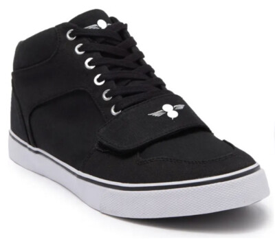 Creative Recreation Cesario Mid Canvas Sneaker Black Size 8 Mens CRF32001 Shoes
