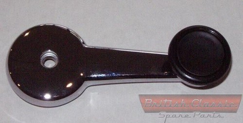 Window Handle Chrome 2, MGB, Sprite, MG Midget, Triumph TR7, Mini, Austin Morris - Picture 4 of 4