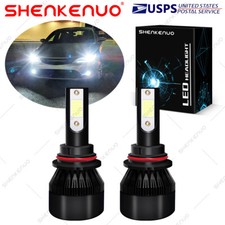 For Ford F-150 1992-1996 - 2X LED Headlights Bulbs High/Low Beam 6000K White C9B