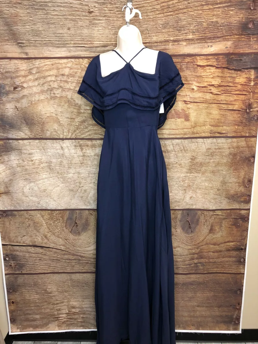 Cold shoulder deals halter dress