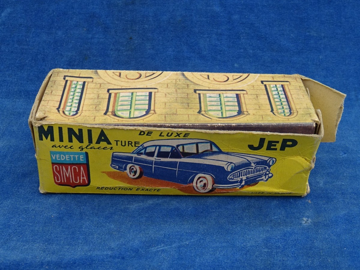 JEP MINIAJEP FRANCE Ref 1613 Simca Versailles Jaune Quasi Neuf + Boite