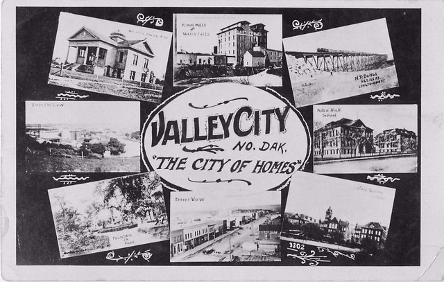 c1910 Multi Views of Valley City, North Dakota Real Photo Postcard | eBay
