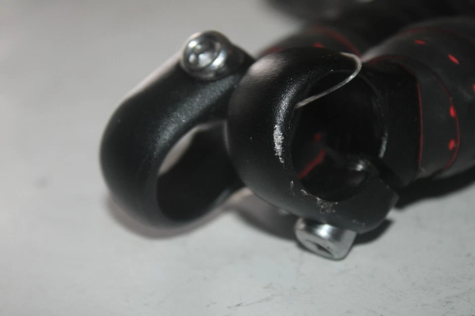 Abrazaderas de extremo de barra H2010AS 22 mm 7" Bullhorns negras MTB Trail Dirt híbridas envío a EE. UU. Foto 3 de 4