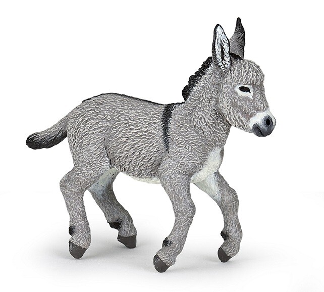 Papo 51177 Donkey Of Provence Foal 8 Cm Farm Animals