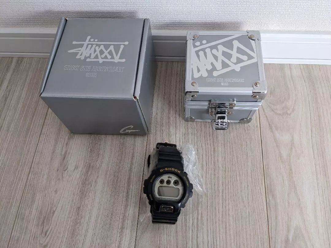 STUSSY x G-SHOCK 25周年記念 コラボ DW-6900STS-9JR & DW-5000ST-1JR