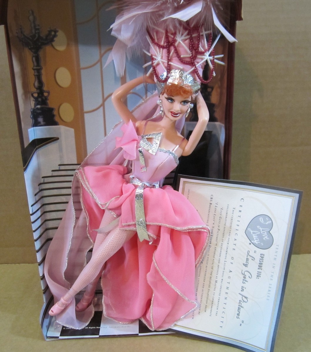 I Love Lucy Ricardo Barbie Doll Lucille Ball 