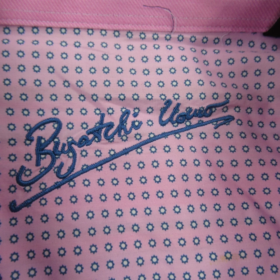 Bugutchi Shirt Mens Long Sleeve Button Up Pocket French Cuffs 2XL - Image 3 of 4