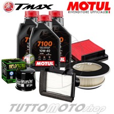 KIT TAGLIANDO YAMAHA TMAX 530 T-MAX 2017 2018 2019 OLIO MOTUL 7100 10W40  FILTRI