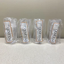 New Govino Go Anywhere Beer Glasses Set of 4 16 oz Shatterproof Polymer Made USA