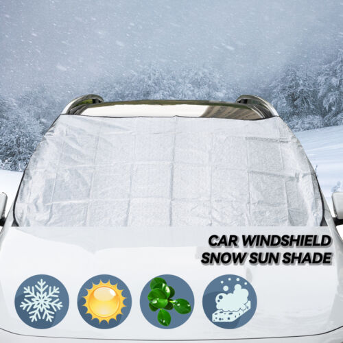 Winter Snow Sun Shade Protector Car Windshield Cover Ice Rain Dust Frost Guard - Picture 1 of 10