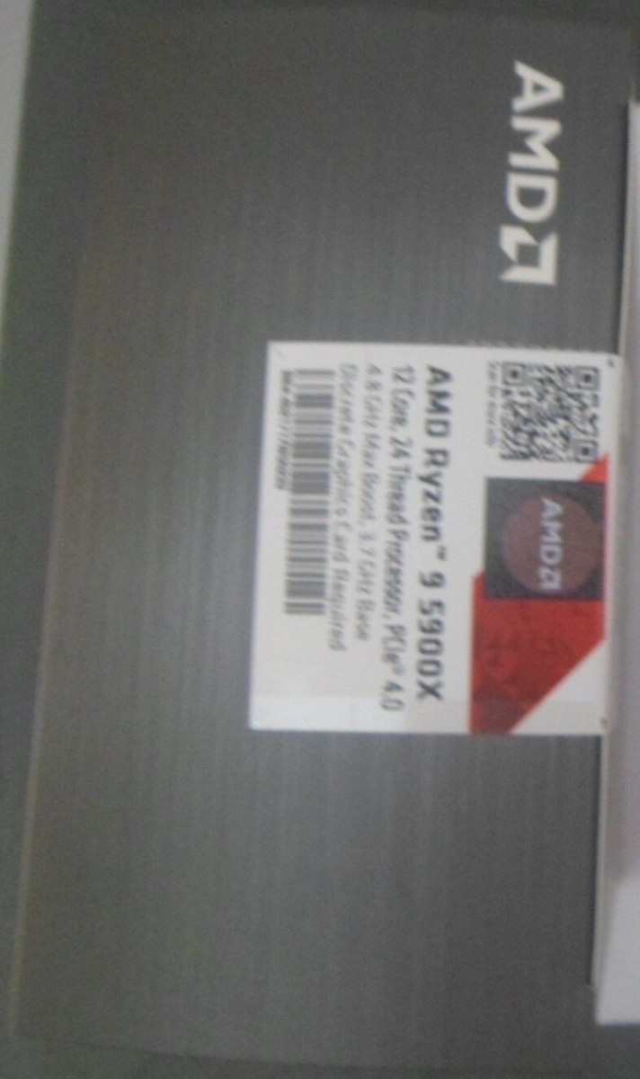 AMD Ryzen 9 5900X 12 Core 4.8 GHz Processor for sale online AMD Ryzen 9 5900X 12 Core 4.8 GHz Processor for sale online