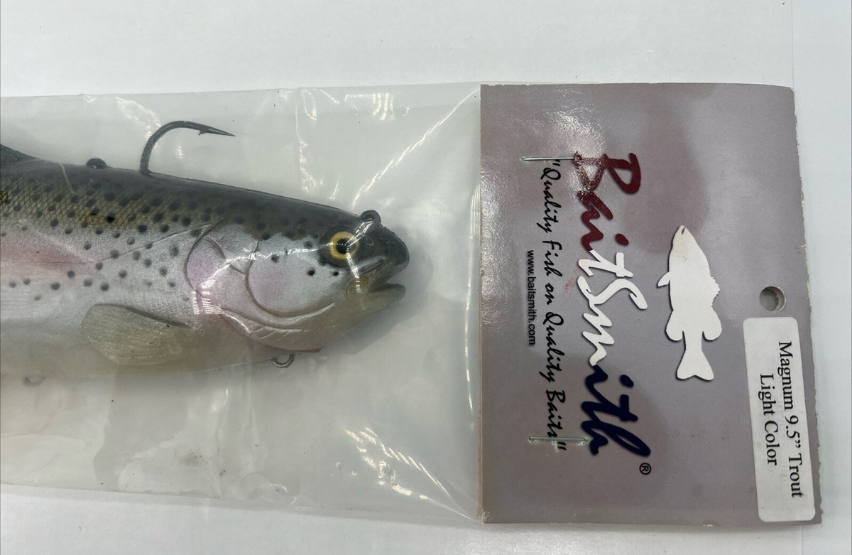Baitsmith OG 9.5 Trout Swimbait RARE New | eBay