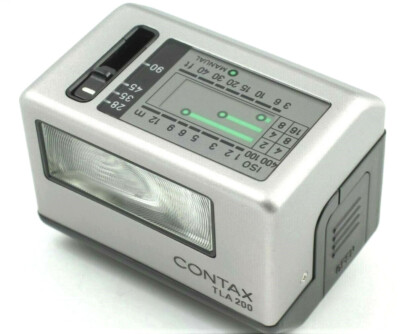 TOP MINT+++++ ] CONTAX TLA 200 Silver Flash TLA200 G1 G2 Bonus