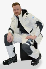 Arbeitsjacke Softshelljacke Winterjacke Weiß Arbeitskleidung Herren Maler S-XXL