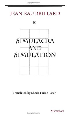 #ad Simulacra and Simulation: The Model and the Method Paperback – 1 January 1994 $12.50