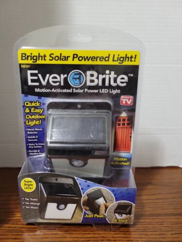 Everbrite Solar Powered & Wireless LED Outdoor Light AS SEEN ON TV - Picture 1 of 3